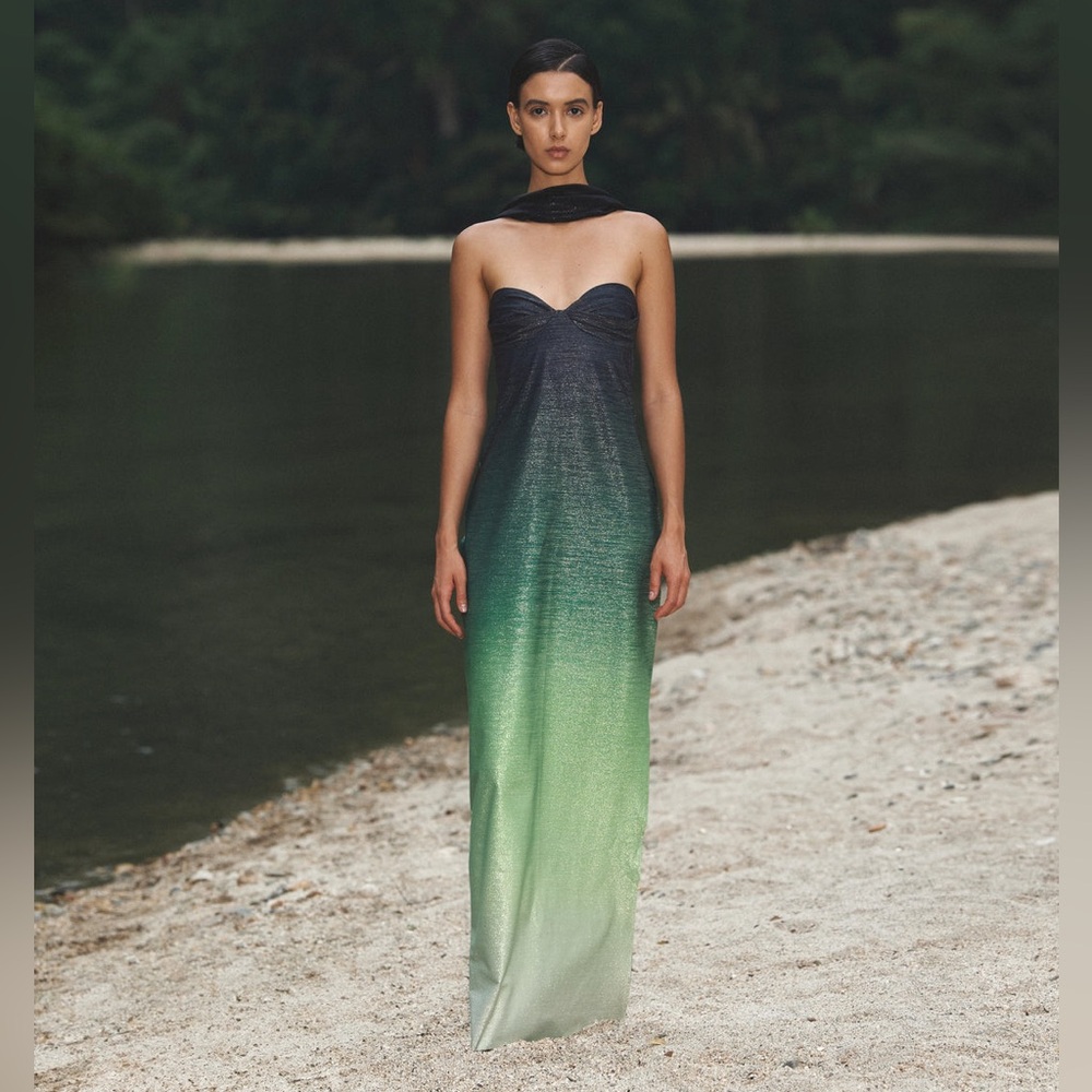 Baobab Athena Dress in Forest